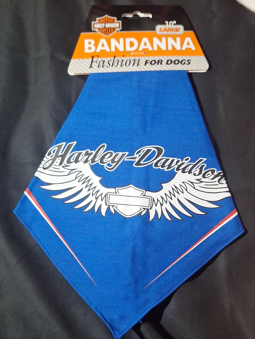 NWT Harley Davidson Dog Bandanna for Dogs Large